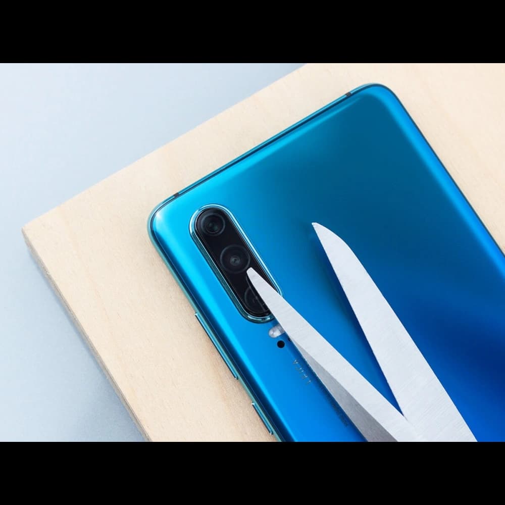 Hârtie hibridă pentru obiectivul aparatului 3MK Protecție lentile Samsung Galaxy A50 [4 PACK] - 3