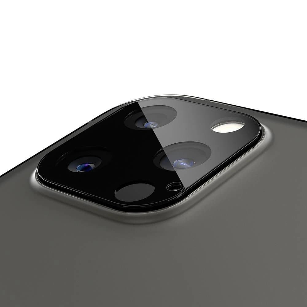 Spigen Apple Gehärtetes Kameraglas Optik Kameraobjektiv iPhone 12 Pro Max Schwarz - 7