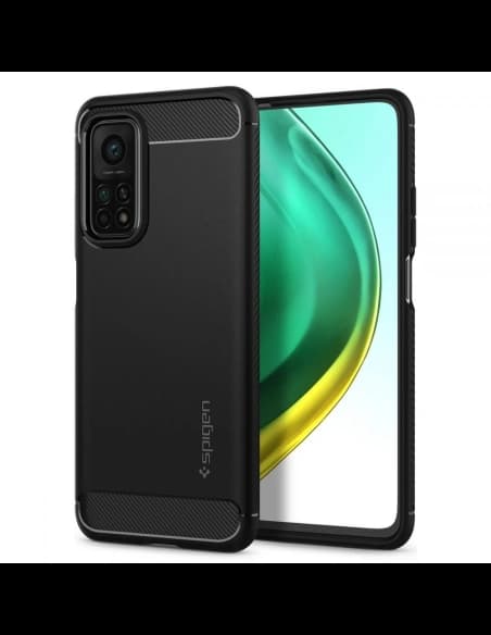 Spigen Xiaomi Gehäuse Rugged Armor Mi 10T/Mi 10T Pro Mattschwarz