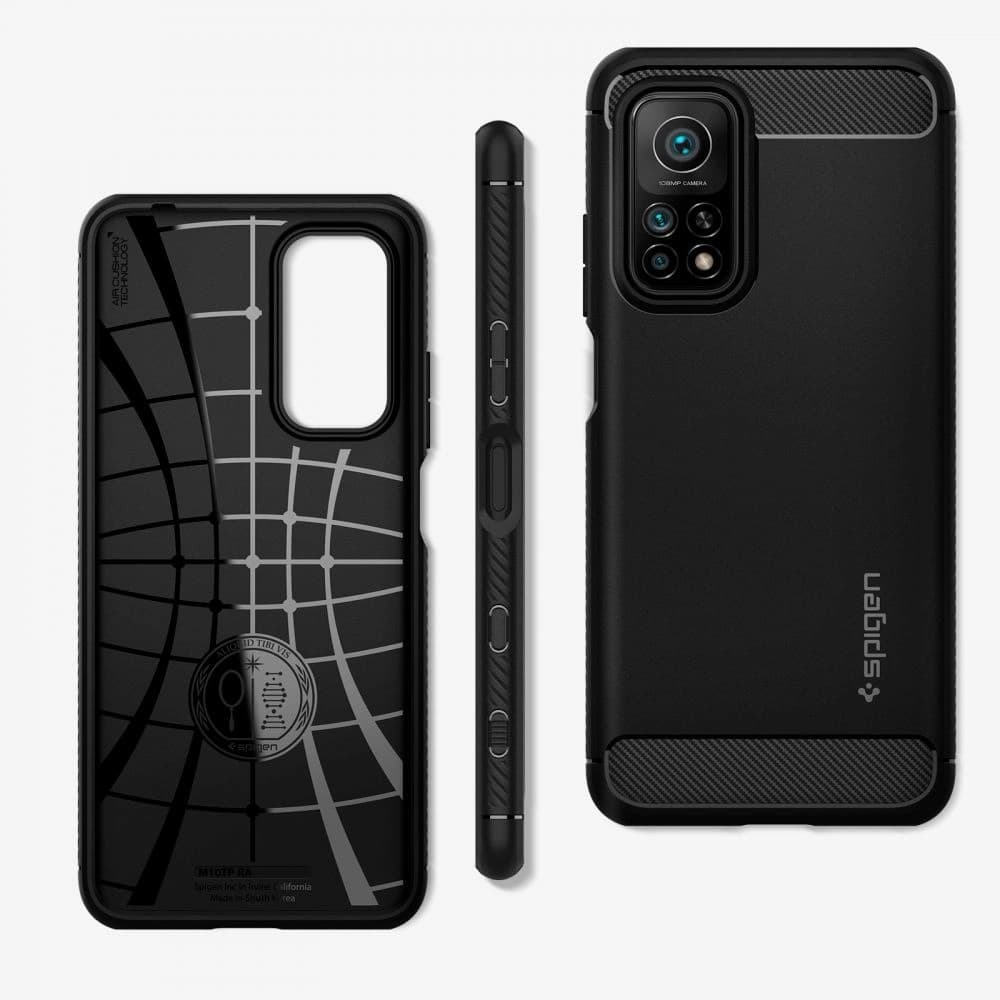 Spigen Xiaomi Gehäuse Rugged Armor Mi 10T/Mi 10T Pro Mattschwarz - 2
