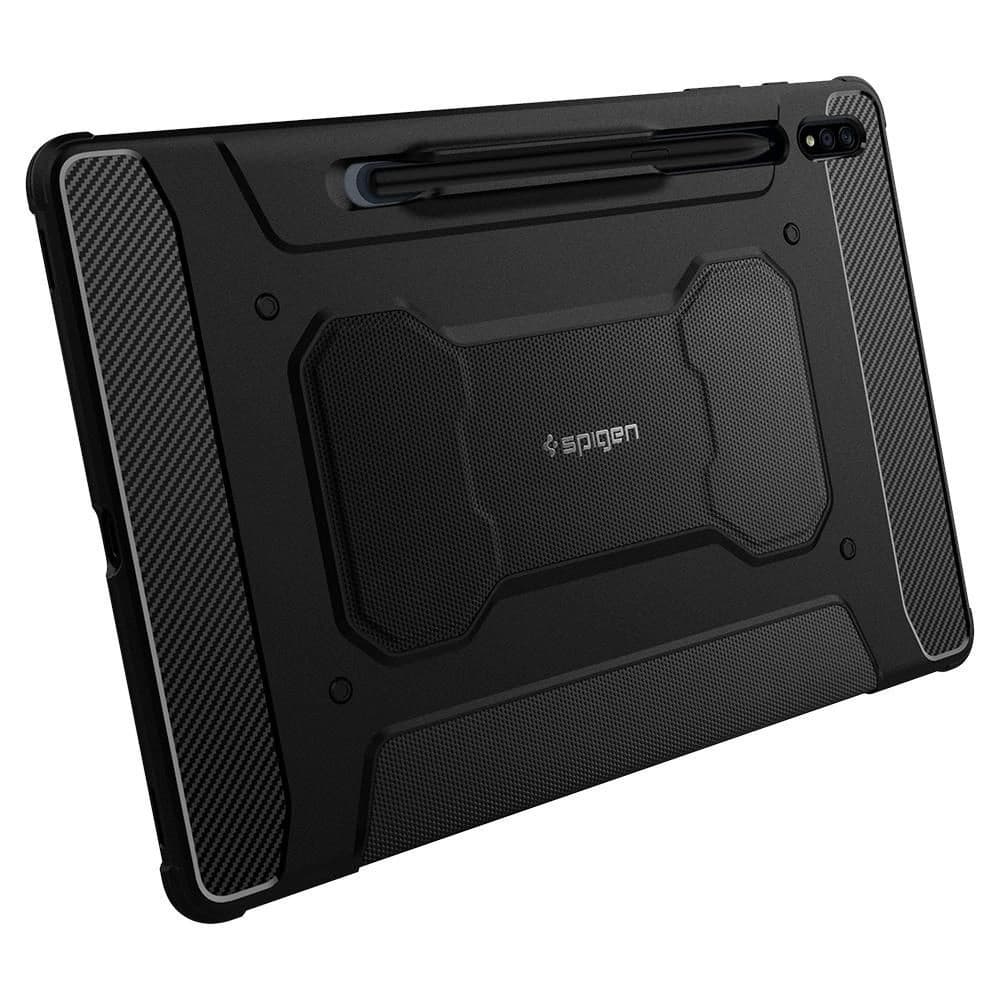 Etui Spigen Rugged Armor Pro Samsung Galaxy Tab S7/S8 11 Negru - 6