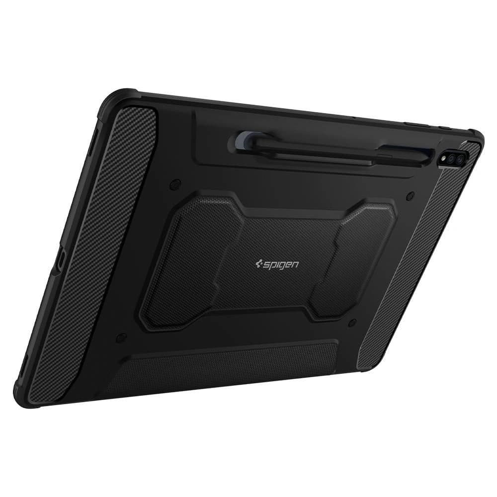 Etui Spigen Rugged Armor Pro Samsung Galaxy Tab S7/S8 11 Negru - 9
