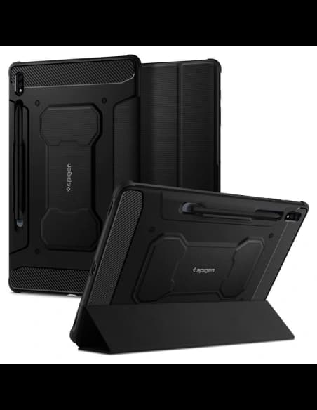Etui Spigen Rugged Armor Pro Samsung Galaxy Tab S8+ Plus/S7+ Plus černé