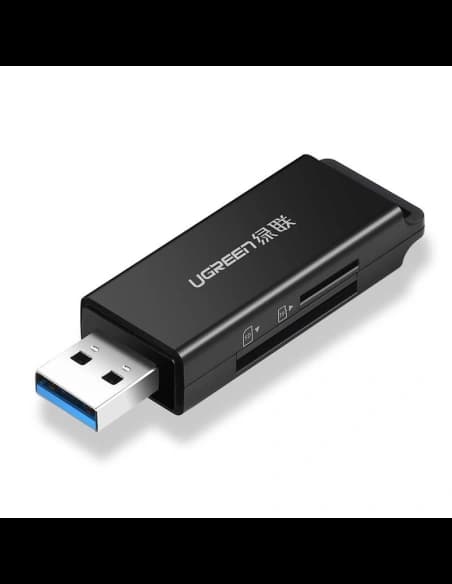 UGREEN CM104 SD/microSD USB 3.0 memory card reader (black)