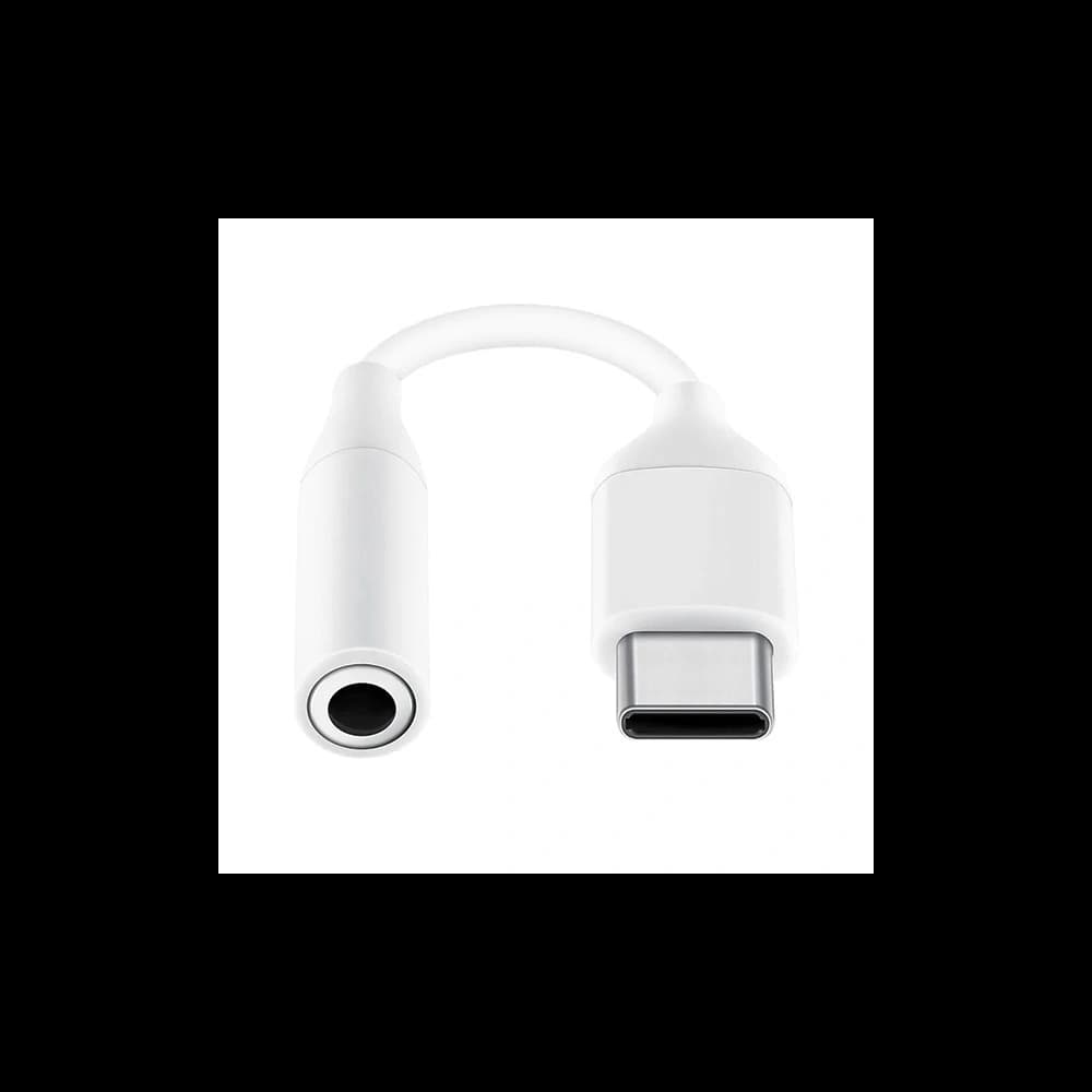 Adapter Samsung EE-UC10JUW USB-C la jack 3,5mm fast charge alb/white - 3