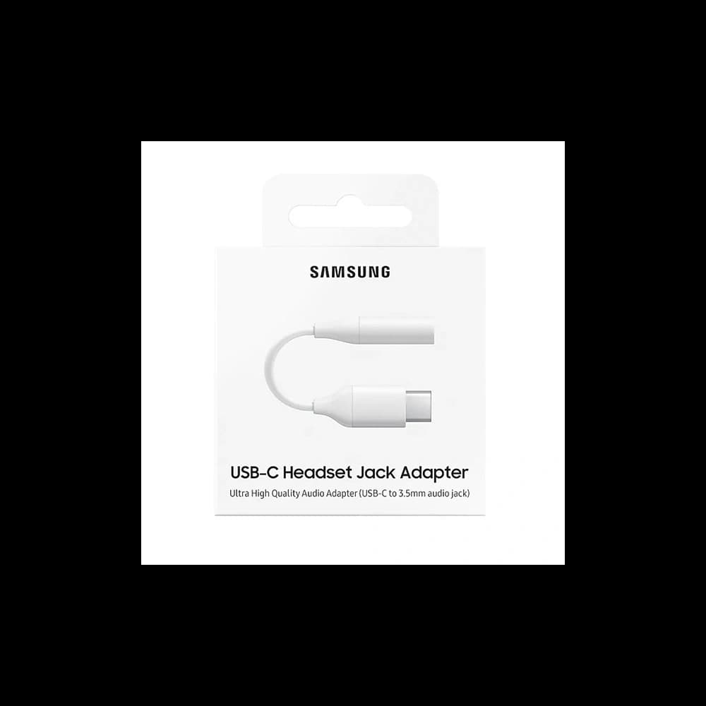 Adapter Samsung EE-UC10JUW USB-C la jack 3,5mm fast charge alb/white - 4