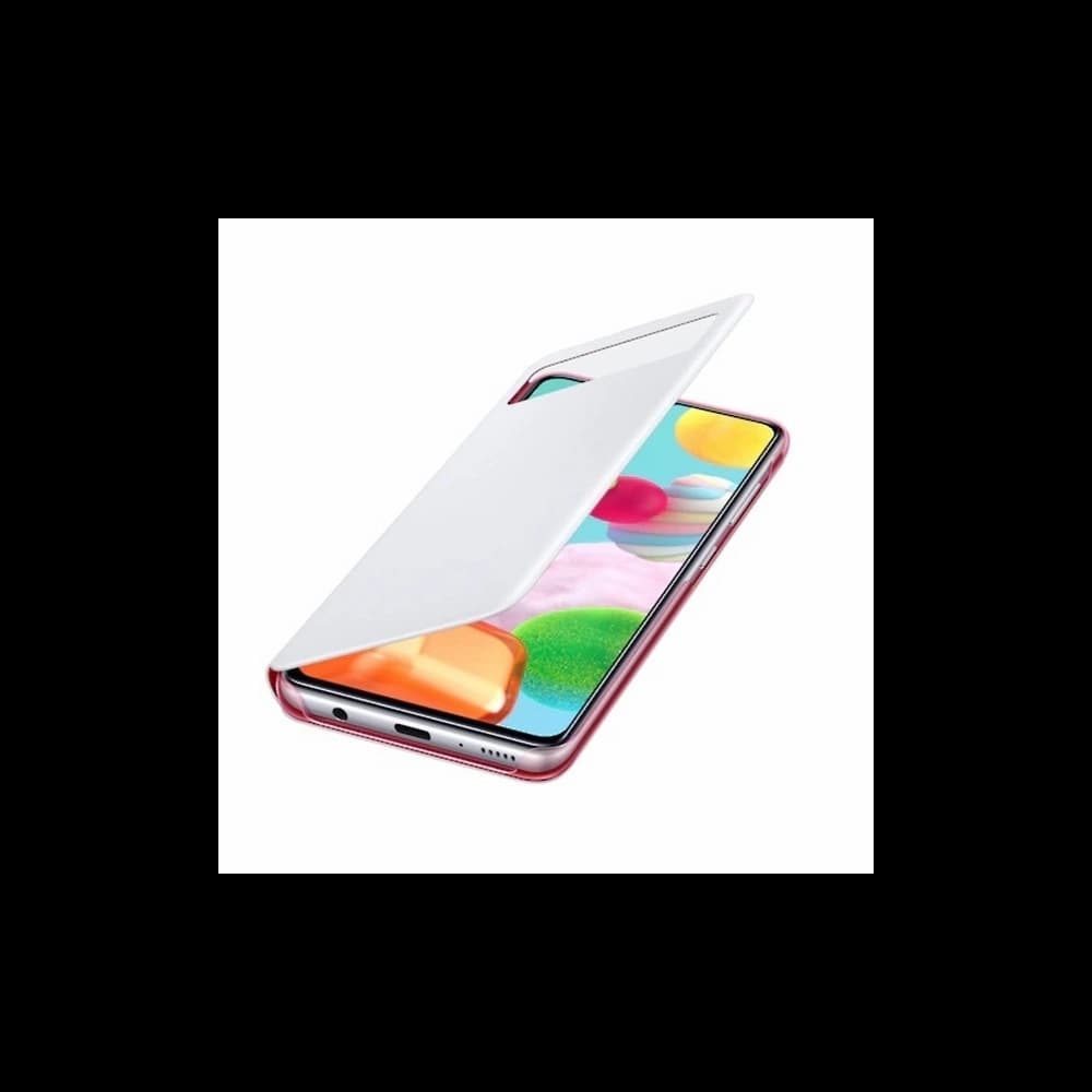 Samsung Galaxy A41 EF-EA415PW black S View Wallet Cover - 3