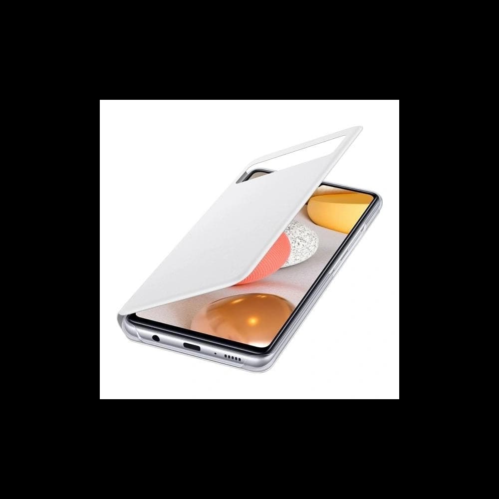 Etui Samsung Galaxy A42 5G EF-EA426PW fehér/white S View Wallet Cover - 4