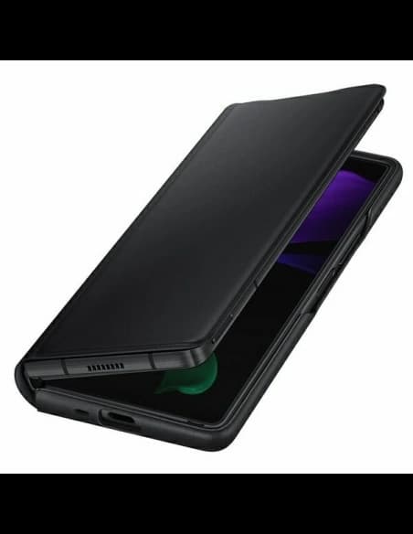 Etui Samsung Galaxy Z Fold 2 5G EF-FF916LB černé/black Leather Flip Cover