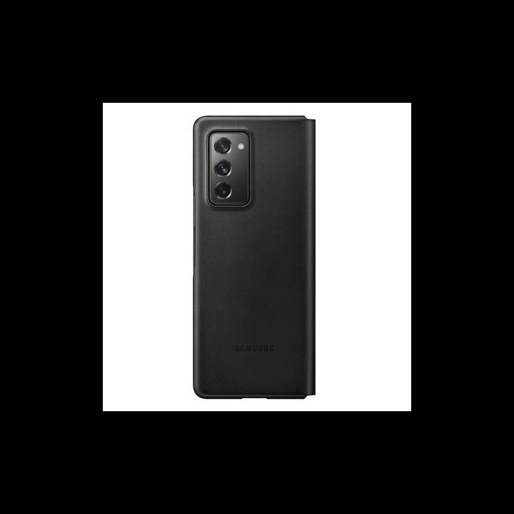 Etui Samsung Galaxy Z Fold 2 5G EF-FF916LB černé/black Leather Flip Cover - 3