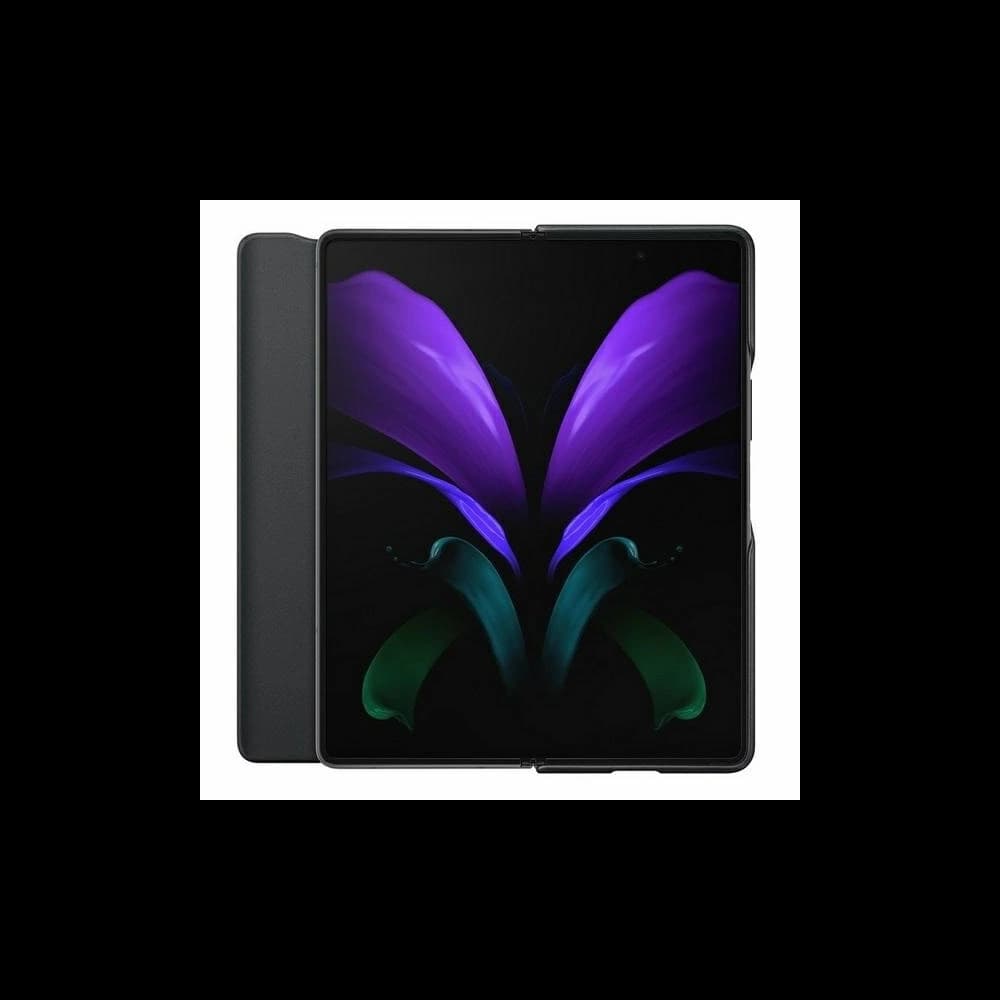 Etui Samsung Galaxy Z Fold 2 5G EF-FF916LB černé/black Leather Flip Cover - 6