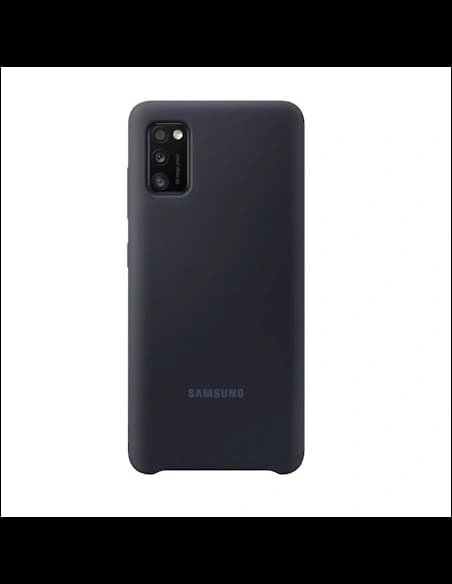 Etui Samsung Galaxy A41 EF-PA415TB negru/black Silicone Cover