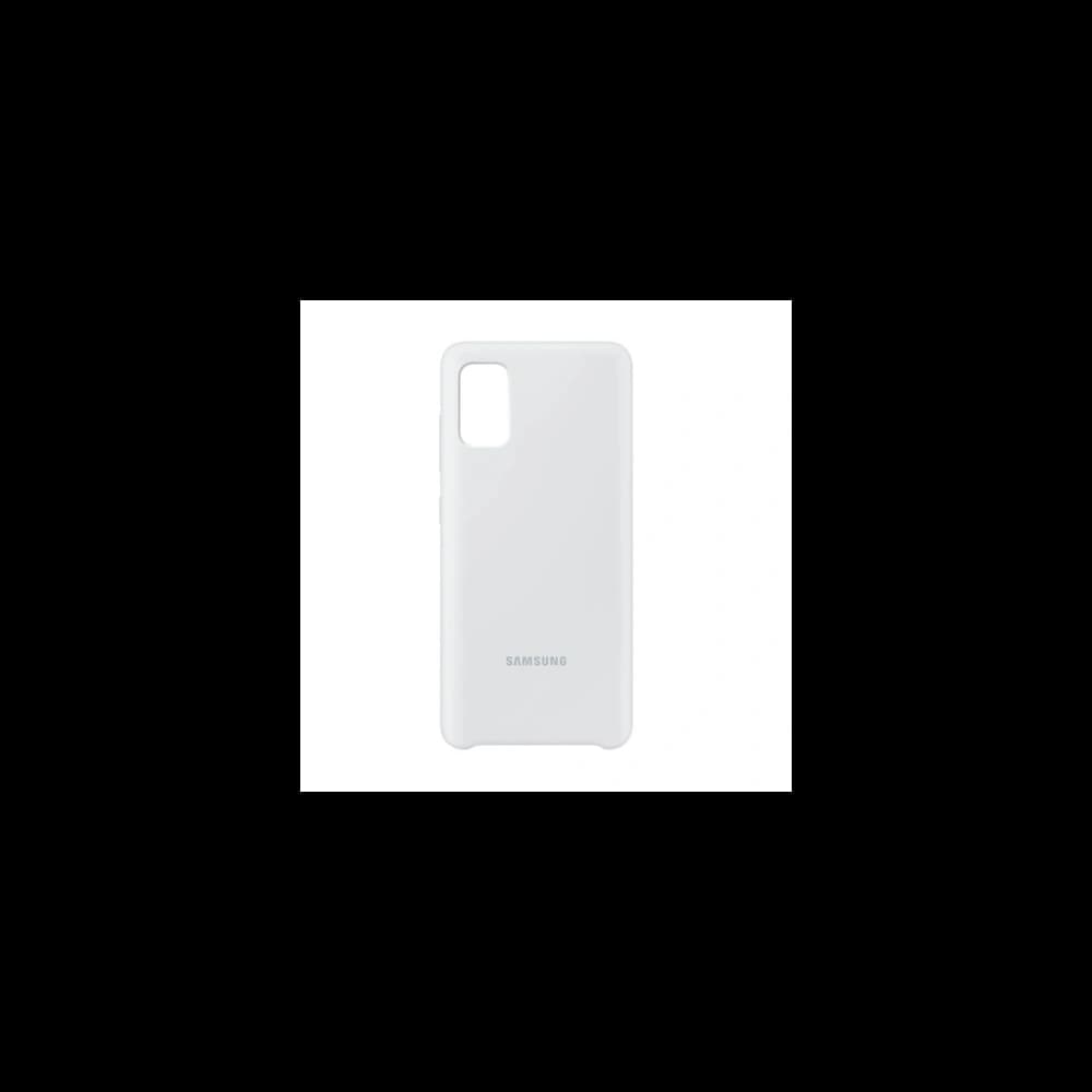 Etui Samsung Galaxy A41 EF-PA415TW alb/white Silicone Cover - 5