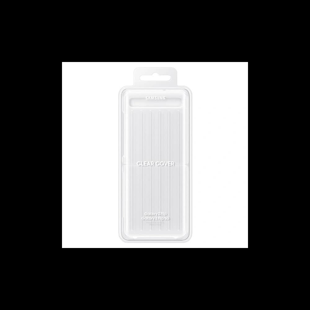 Etui Samsung Galaxy Z Flip EF-QF707CT Průhledný ochranný kryt - 3