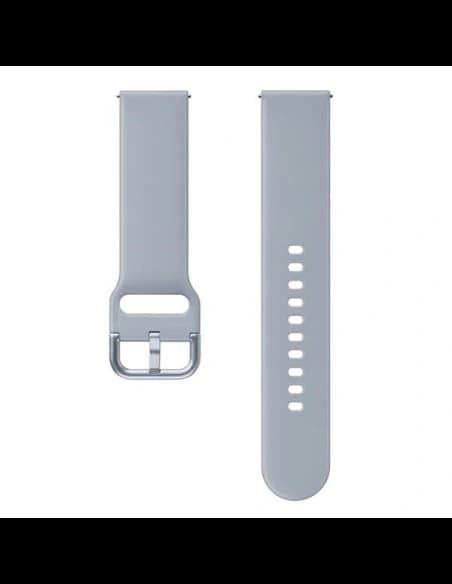 Samsung Armband Galaxy Watch Active/Active 2 ET-SFR82MSEGWW Sport 20mm silber