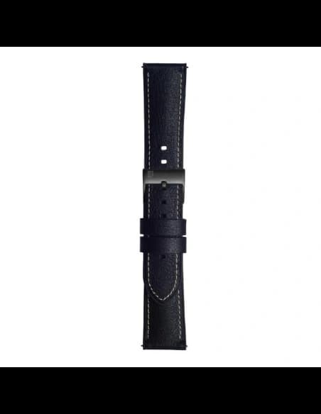 Samsung Armband Galaxy Watch 42mm GP-R805BR Leder Urban Traveller schwarz/schwarz