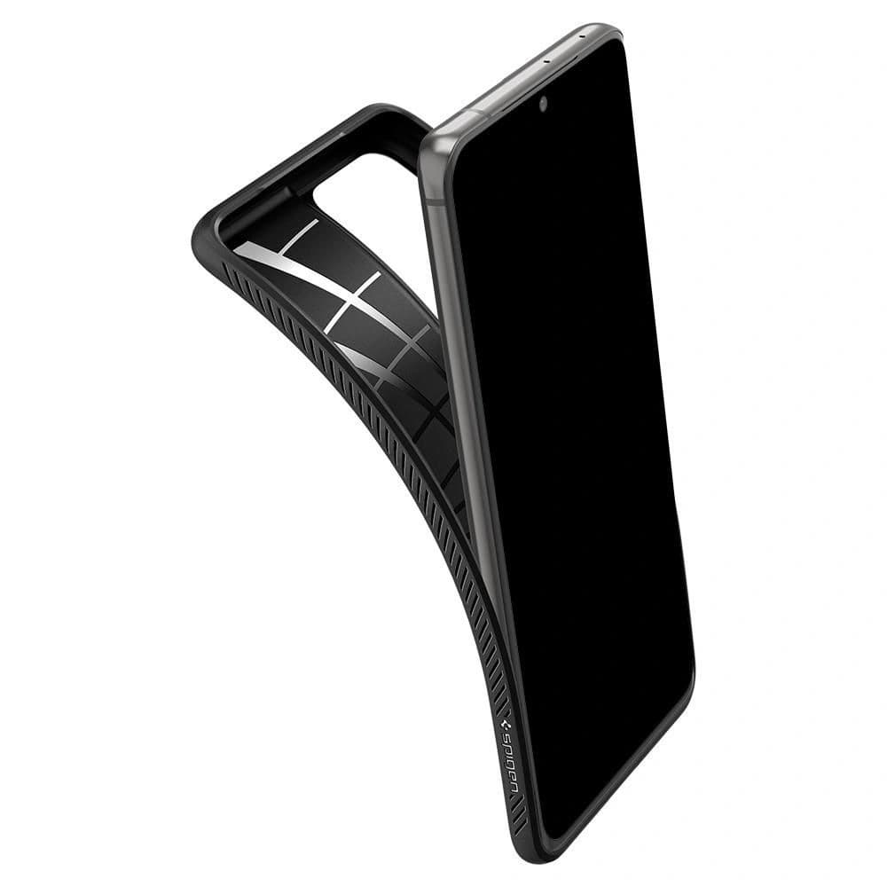 Spigen Samsung Case Liquid Air Galaxy S21 Ultra Matt Schwarz - 5