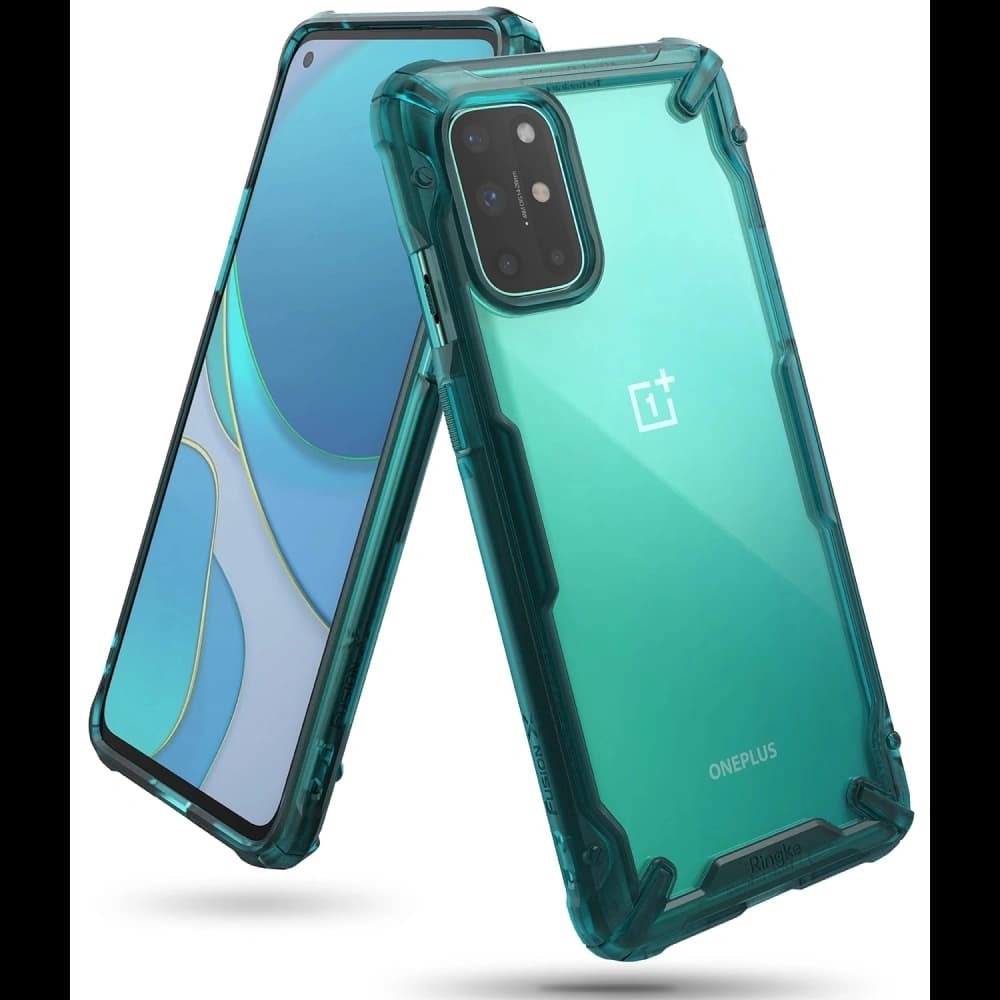 Etui Ringke Fusion-X OnePlus 8T Verde Turcoaz