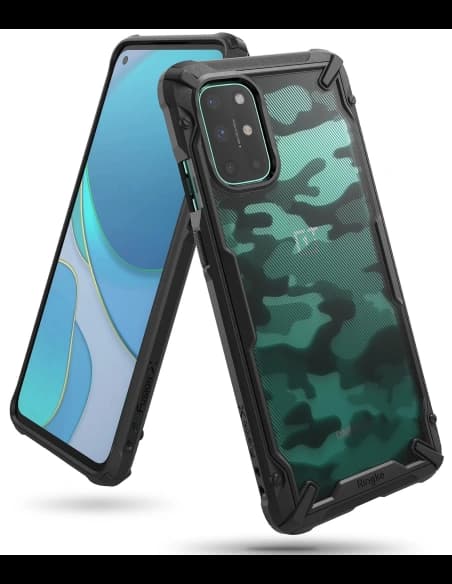 Etui Ringke Fusion-X OnePlus 8T Camo Black