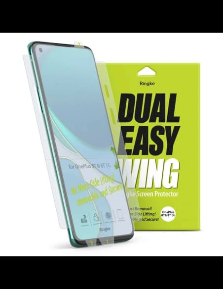 Fólie z hydrogelu Ringke Dual Easy Wing Full Cover OnePlus 8T [2 PACK]