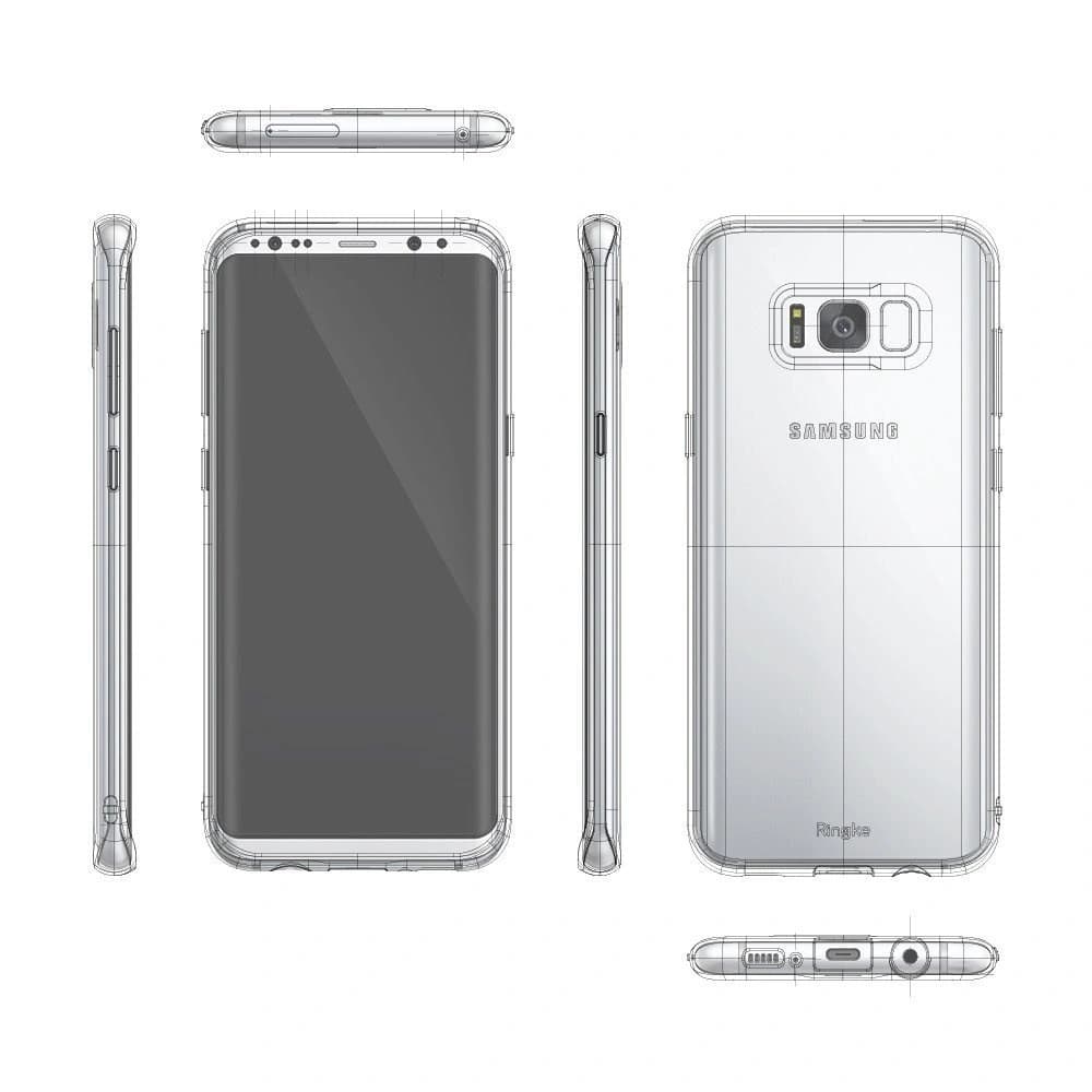 [OUTLET] Etui Ringke Air Samsung Galaxy S8 Plus Rose Gold - 4