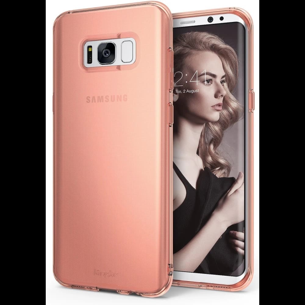 [OUTLET] Etui Ringke Air Samsung Galaxy S8 Plus Rose Gold - 1
