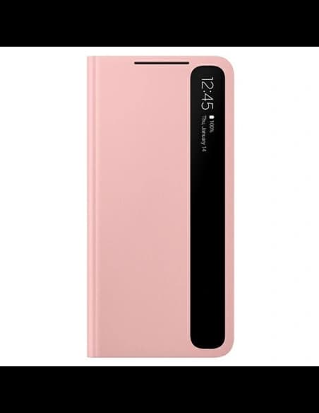 Etui Samsung Galaxy S21 EF-ZG991CP roz/roz Clear View Cover