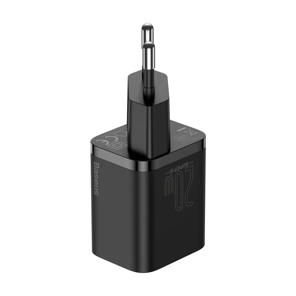 Ładowarka sieciowa Baseus Super Si Quick Charger 1C 20W z przewodem USB-C do Lightning 1m (czarna) - 4