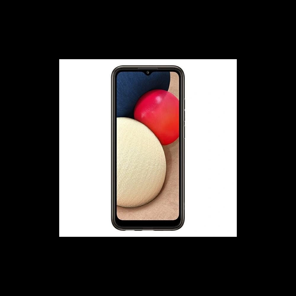 Samsung Gehäuse Galaxy A02s EF-QA026TB Klarsichthülle Schwarz - 2