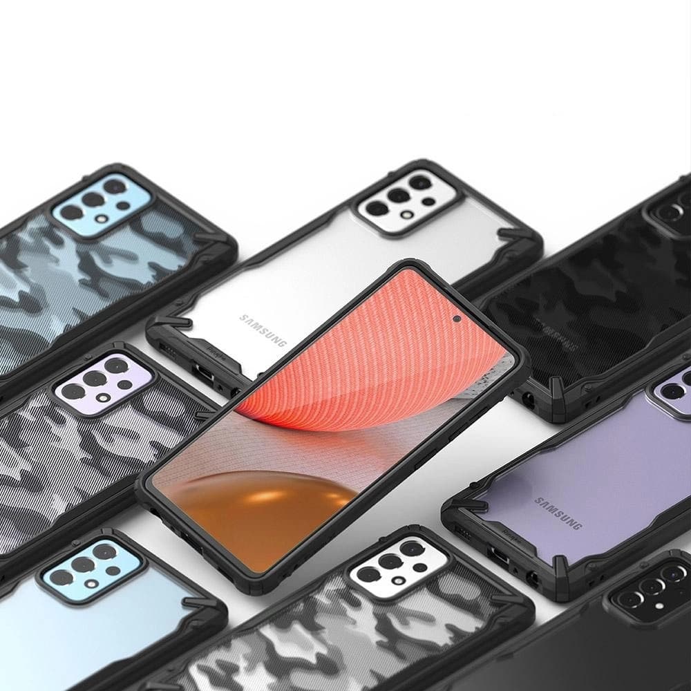 Etui Ringke Fusion-X Samsung Galaxy A72 5G Fekete - 6