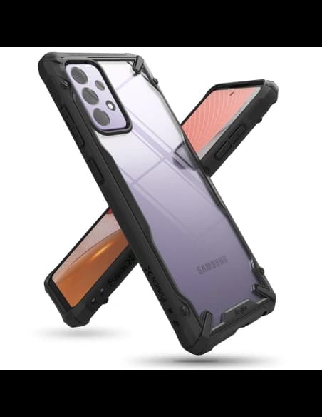 Etui Ringke Fusion-X Samsung Galaxy A72 5G Fekete