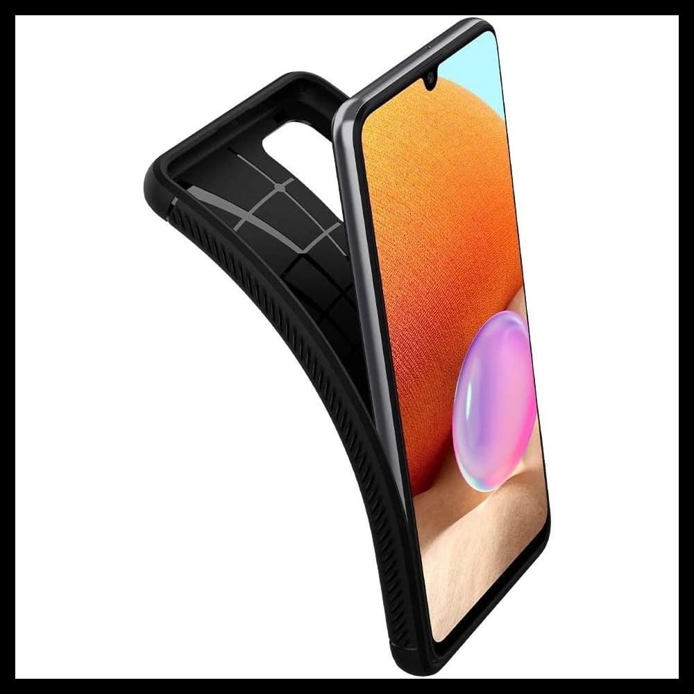 Spigen Rugged Armor Samsung Galaxy A32 LTE Matte Black - 6