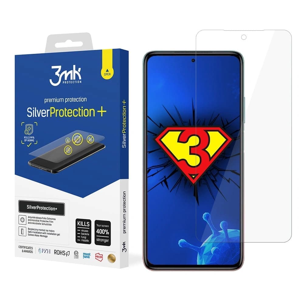 Antimikrobní ochranná fólie 3MK Silver Protect+ Xiaomi Mi 10i - 1