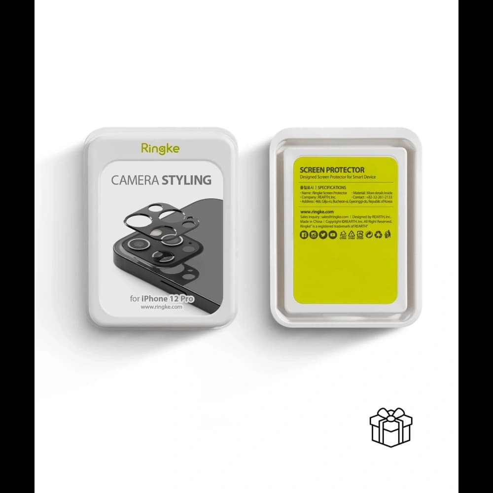 Nakładka Ringke Camera Styling Apple iPhone 12 Pro Max Albastru - 10