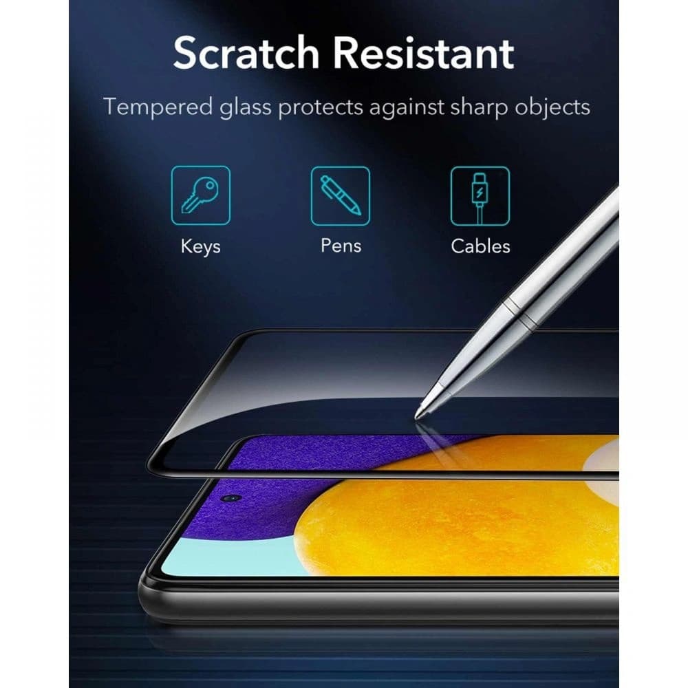 ESR Screen Shield 3D Samsung Galaxy A52/A52s Black [2 PACK] - 4