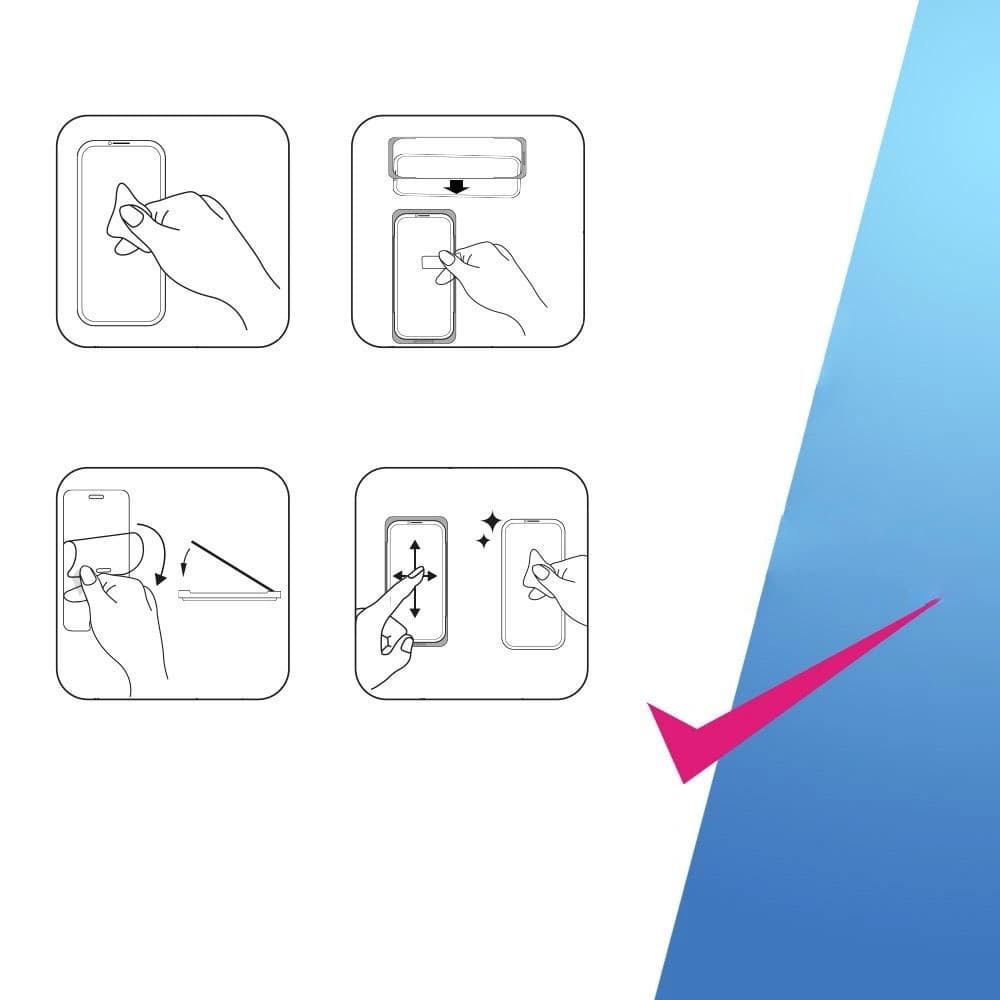 Sklo tvrzené Whitestone EZ Glass OnePlus 8T [3 PACK] - 5