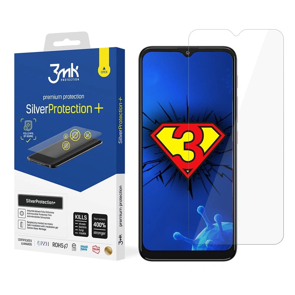 Antimikrobová ochranná fólie 3MK Silver Protect+ Motorola Moto G30 - 1