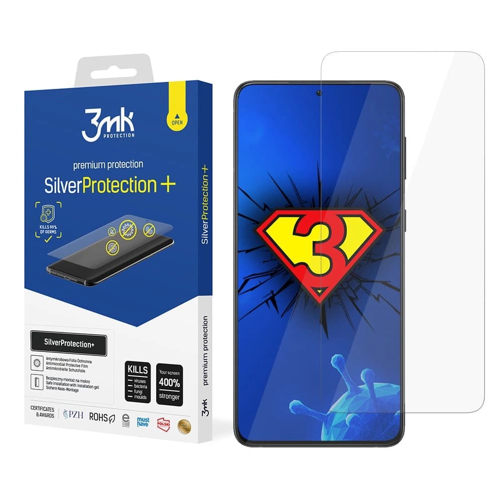 Antimicrobiana folie de protecție 3MK Silver Protect+ Samsung Galaxy S21 - 1
