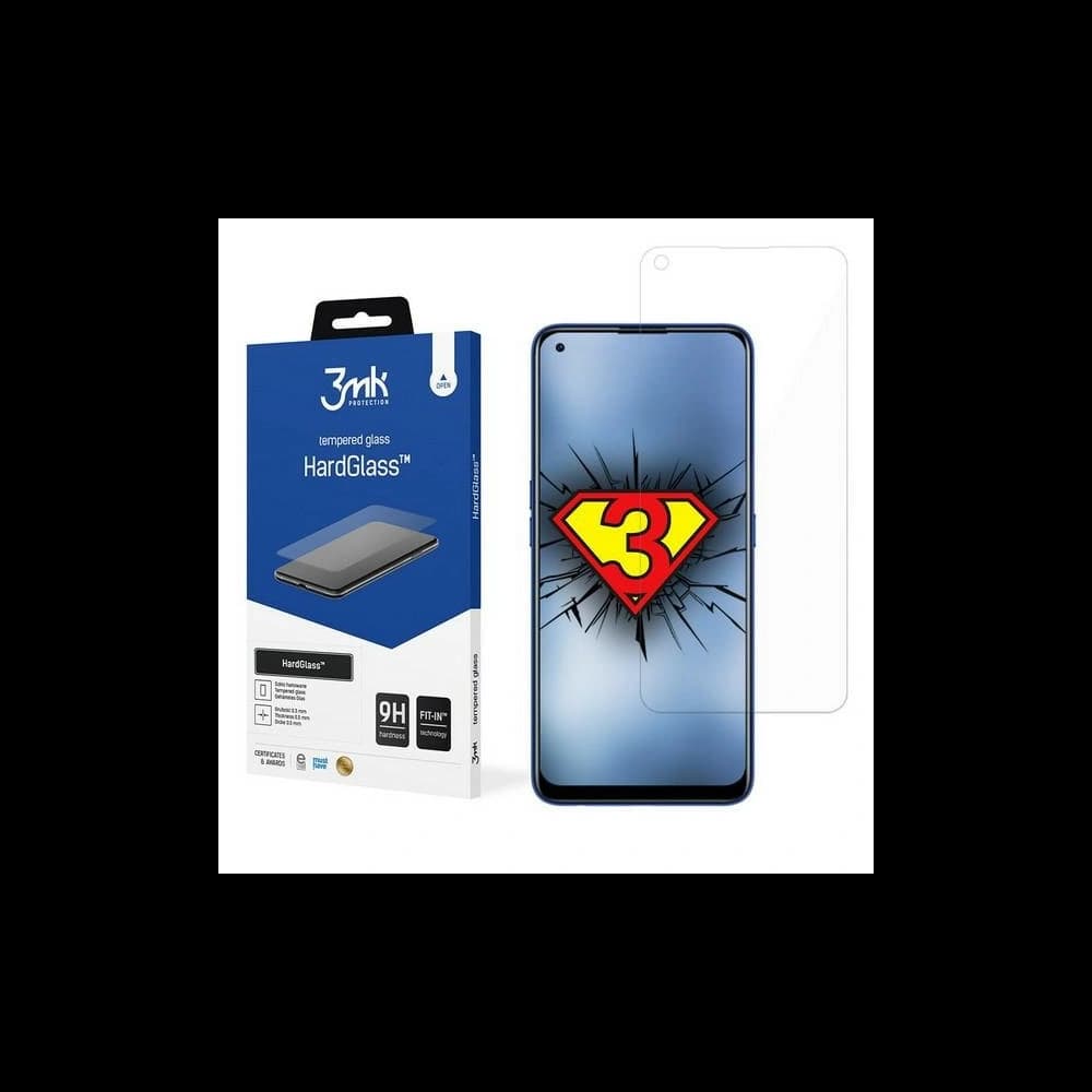 Sticlă securizată 3MK HardGlass Realme 7 Pro - 1