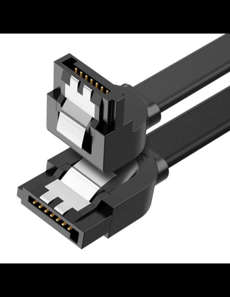 0.5m UGREEN SATA-Winkelkabel US217 (schwarz)