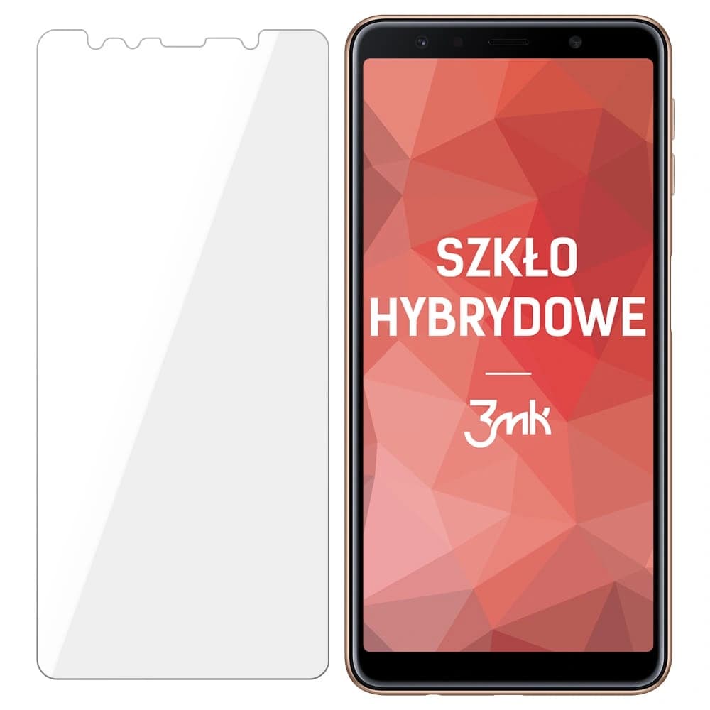 Hybridní sklo 3MK FlexibleGlass Lite Samsung Galaxy A7 2018 - 1