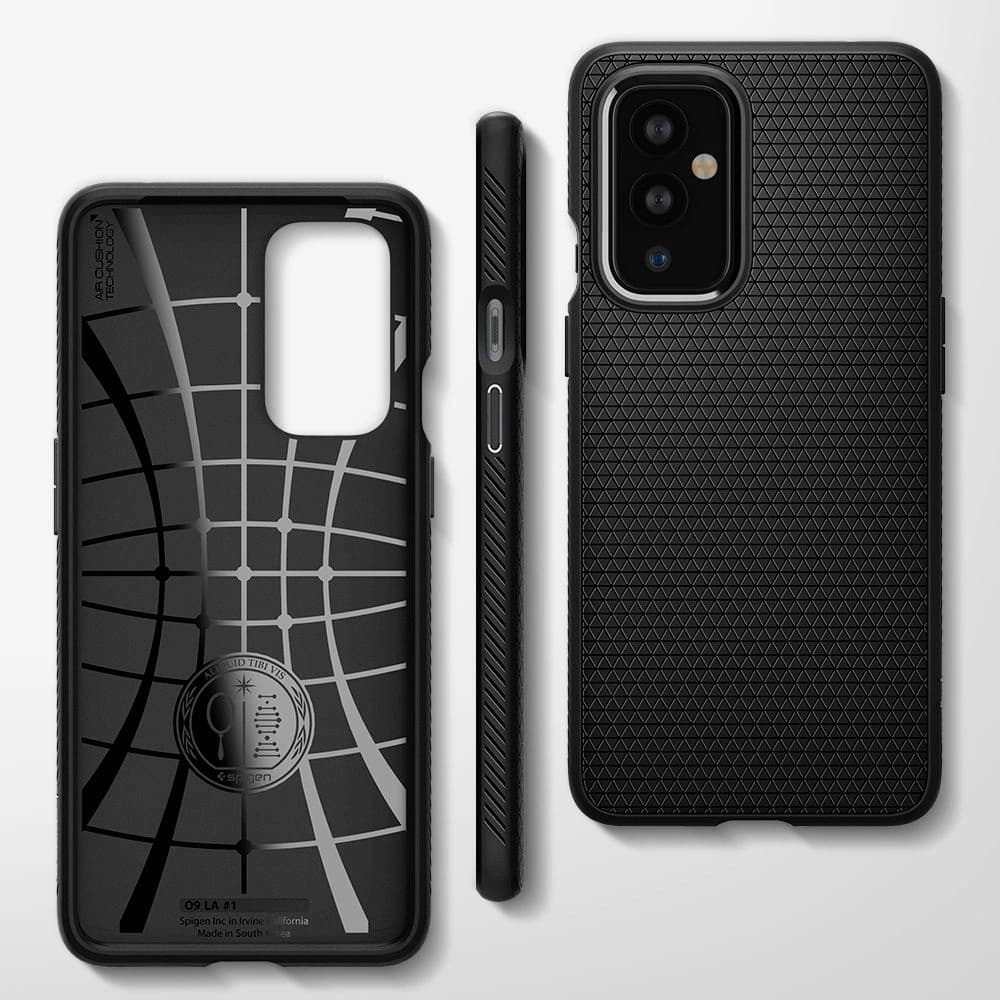 Etui Spigen Liquid Air OnePlus 9 Matně černé - 3