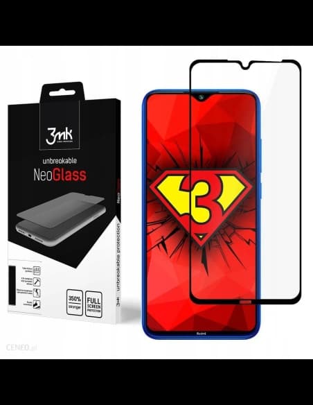 Sticlă de protecție 3MK NeoGlass Redmi Note 8 Full Cover neagră