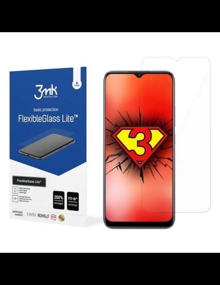 Hibrid üveg 3MK FlexibleGlass Lite Realme C12