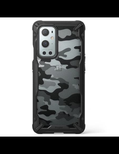 Ringke OnePlus Tasche Fusion-X Design 9 Pro Camo (Moro) Schwarz