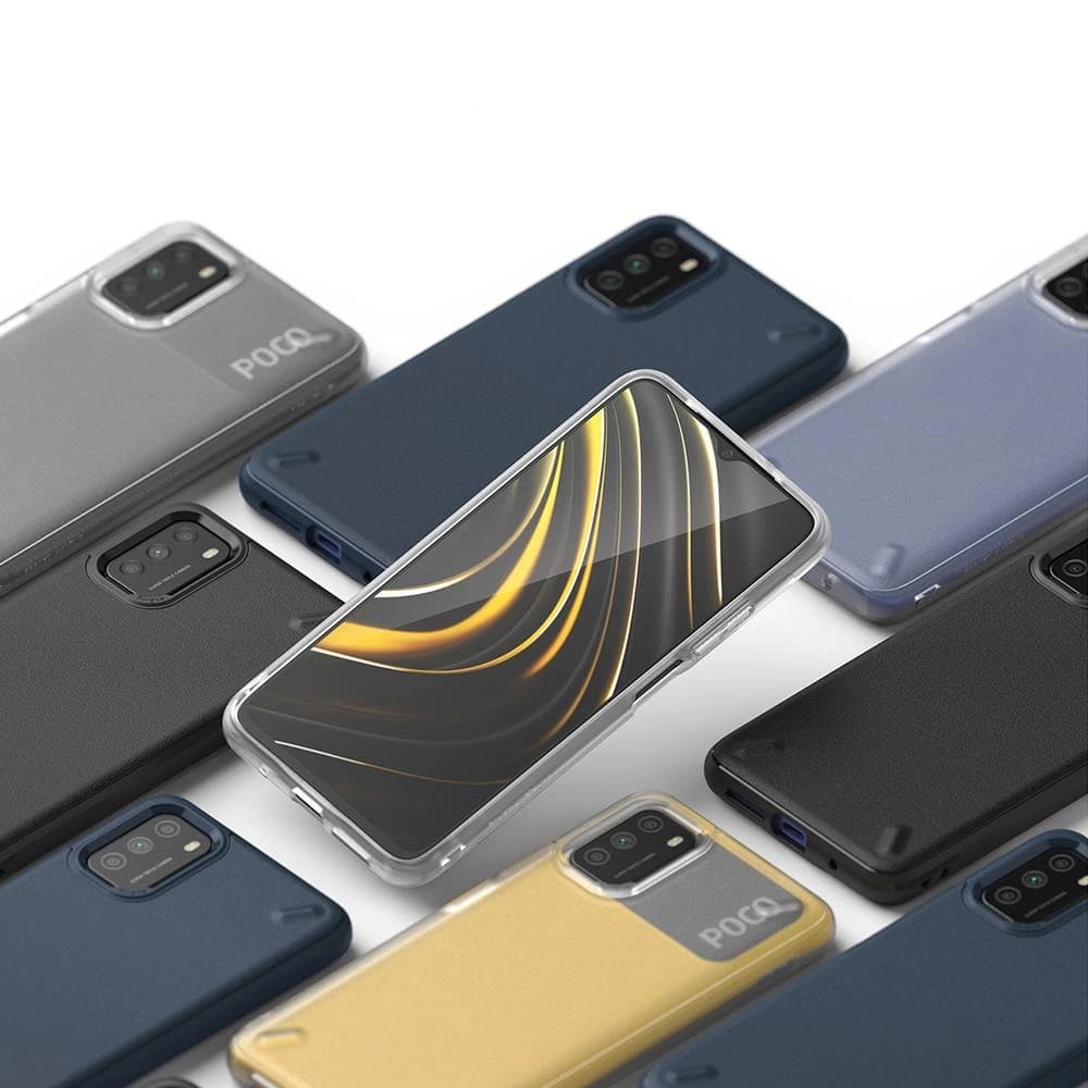 Etui Ringke Onyx Pocophone M3 Fekete - 6