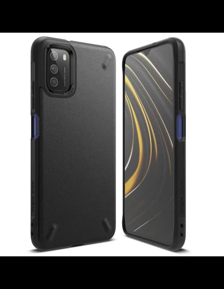 Etui Ringke Onyx Pocophone M3 Fekete