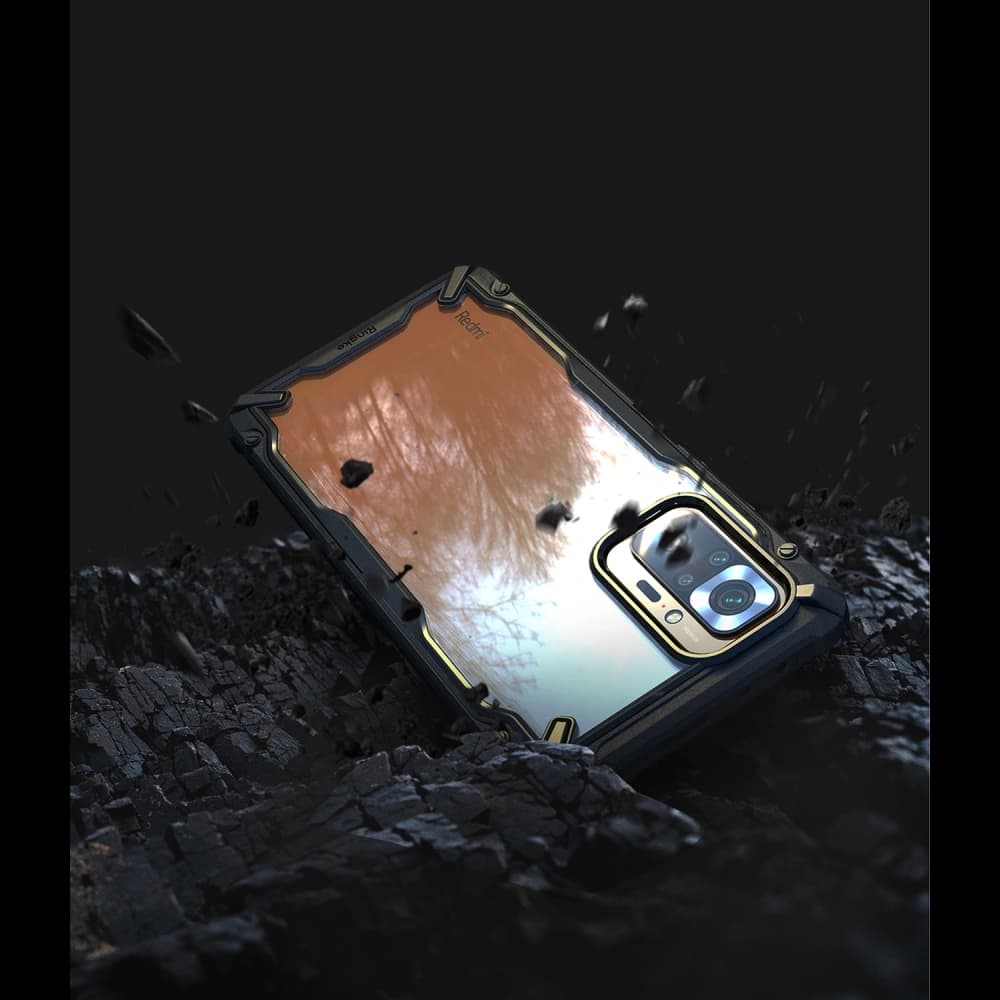 Ringke Tasche Fusion-X Redmi Note 10 Pro Schwarz - 7