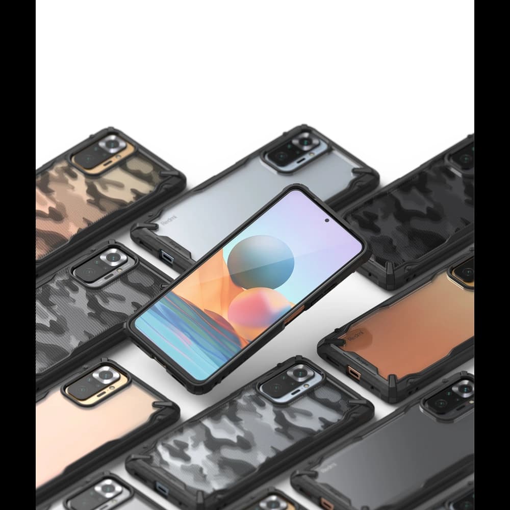 Ringke Tasche Fusion-X Redmi Note 10 Pro Schwarz - 8