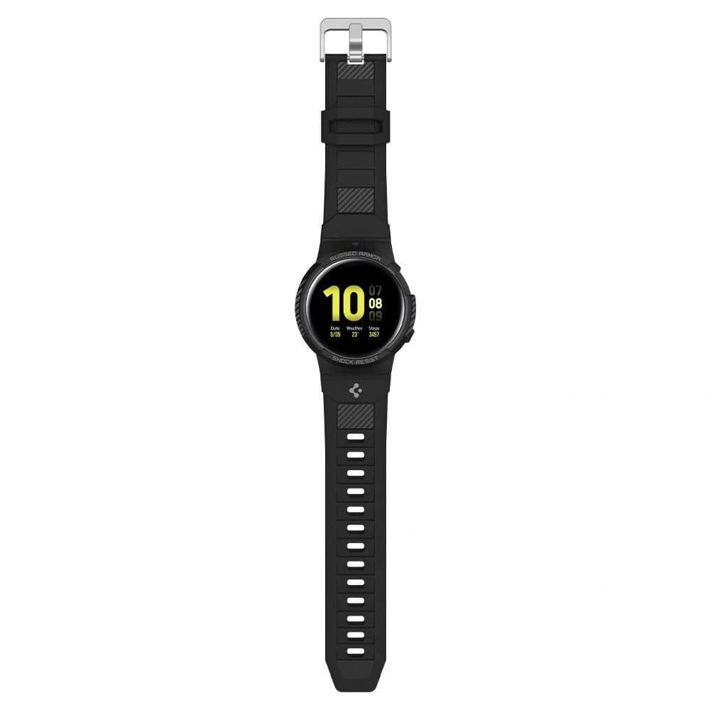 Spigen Rugged Armor Pro Samsung Galaxy Watch Active 2 44mm Matte Black - 4